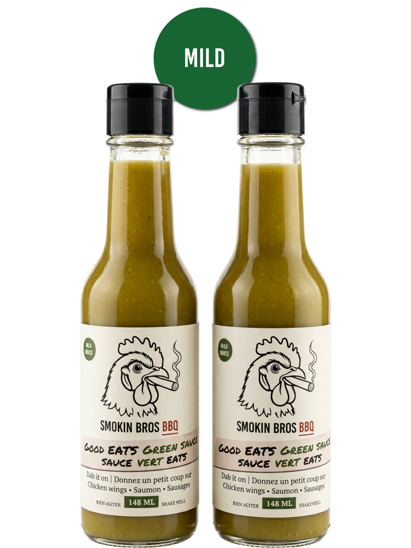 Good EATS Green Sauce Double Dose
